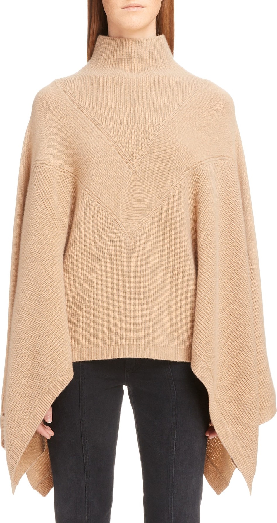 Givenchy Cashmere Cape Sweater