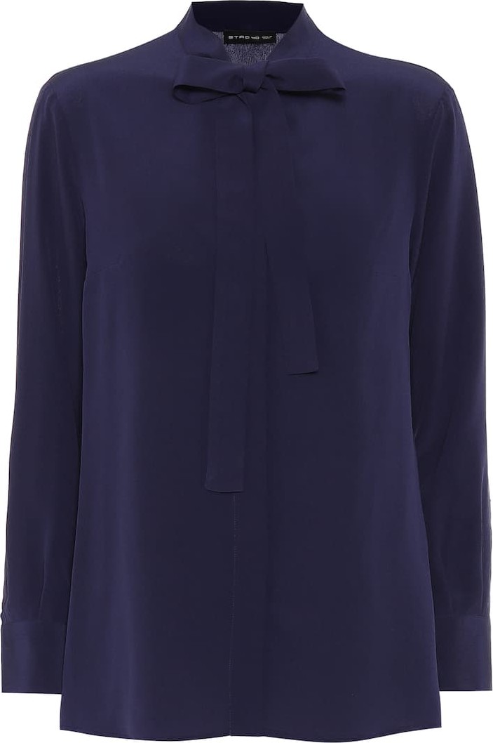 Etro Silk-crêpe blouse