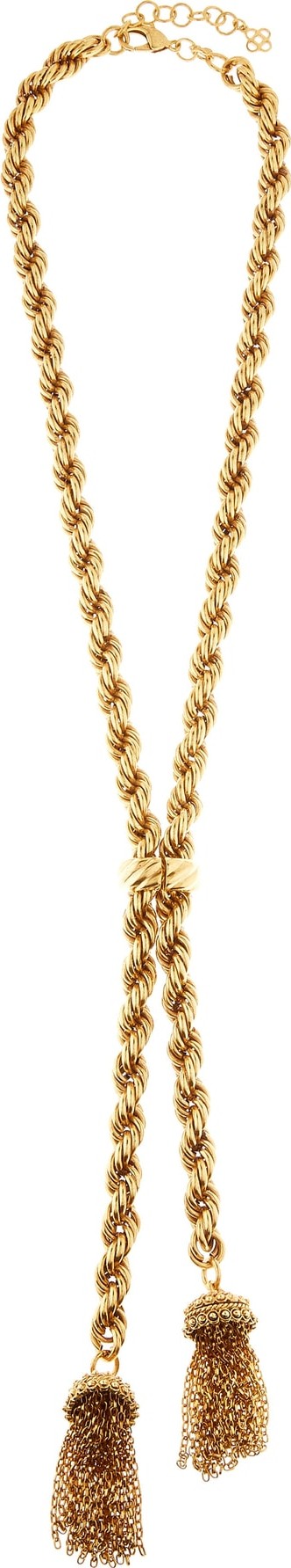 Oscar De La Renta Rope Chain Necklace
