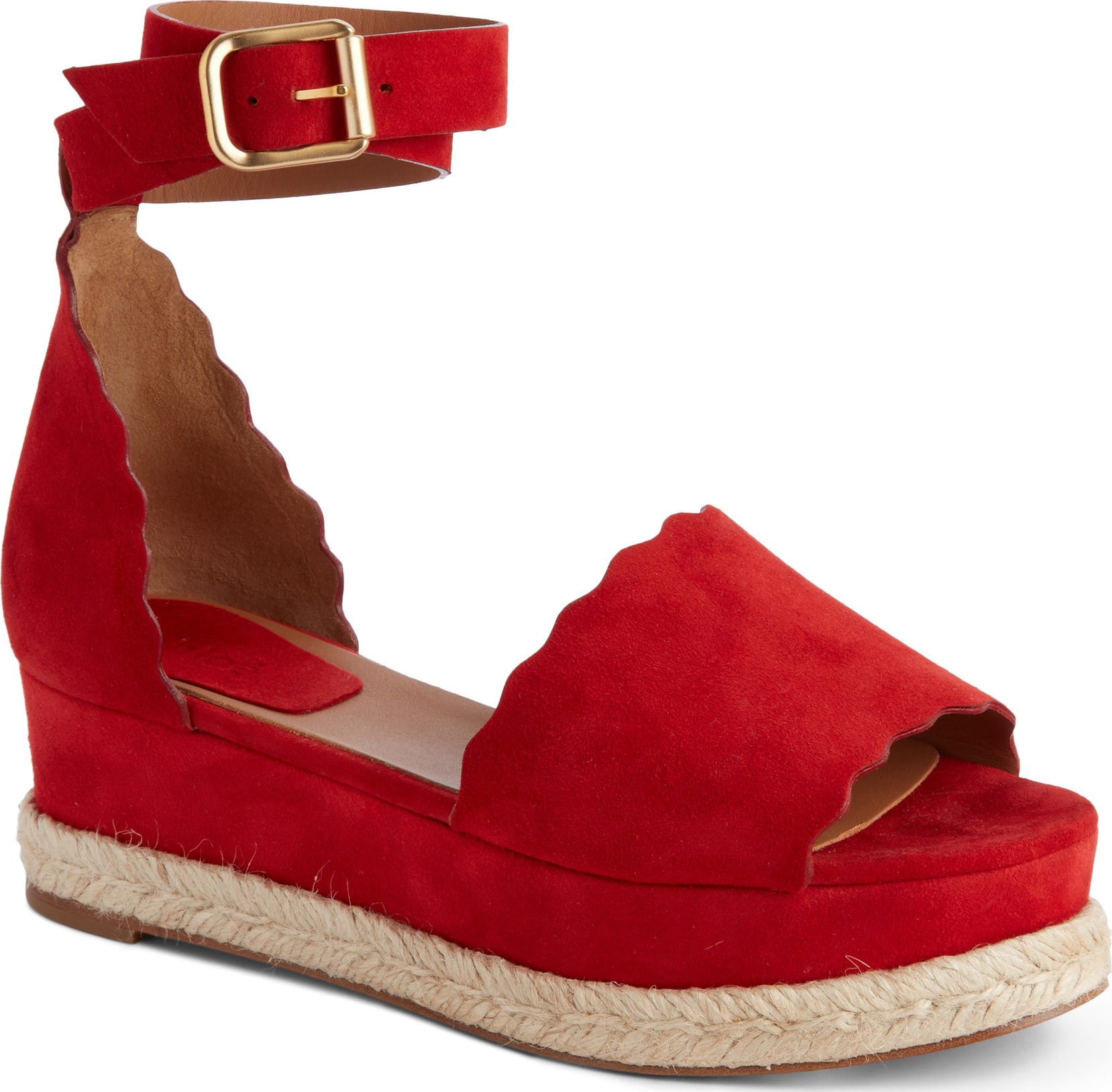 Chloe Lauren Espadrille Wedge Sandal