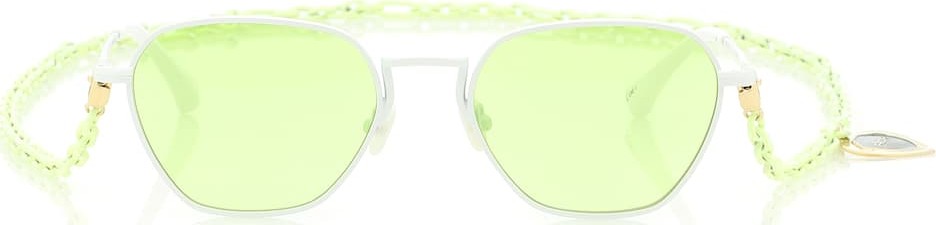 Alessandra Rich X Linda Farrow square sunglasses