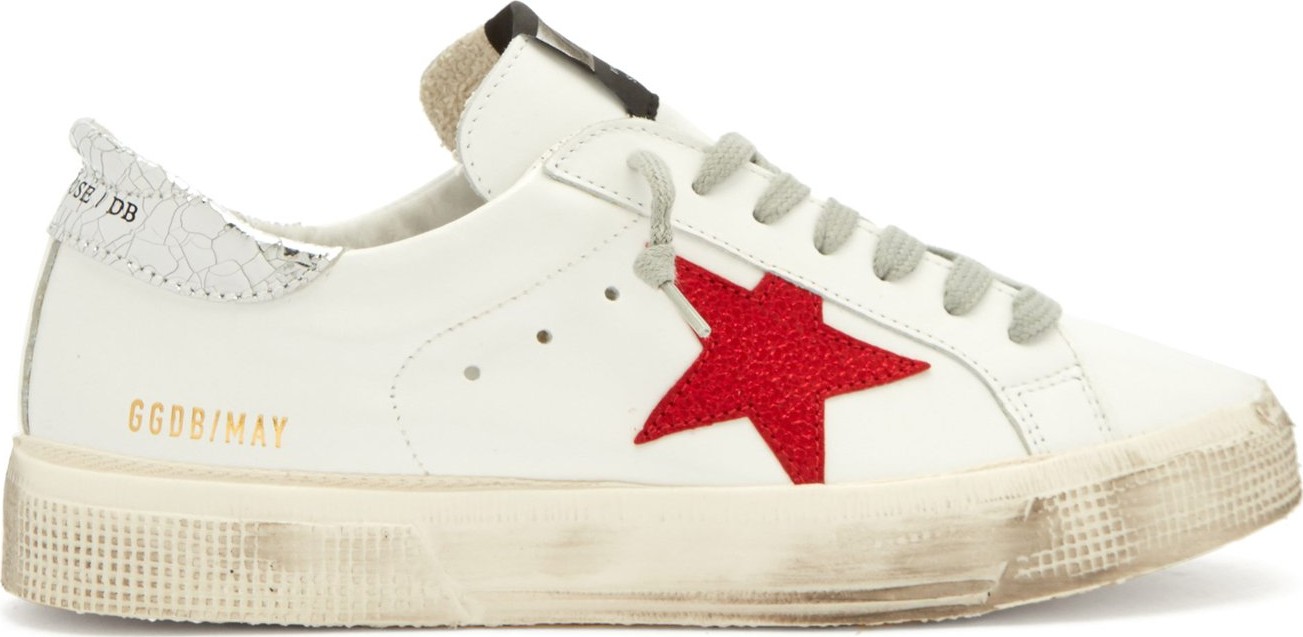 Golden Goose Deluxe Brand May leather low-top trainers