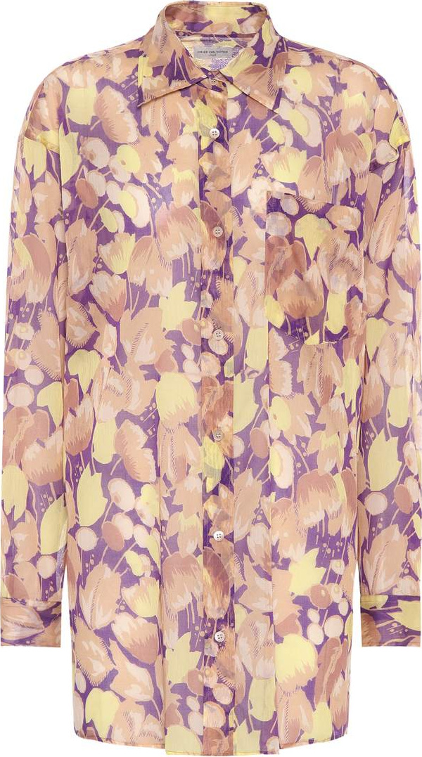 Dries Van Noten Printed cotton shirt