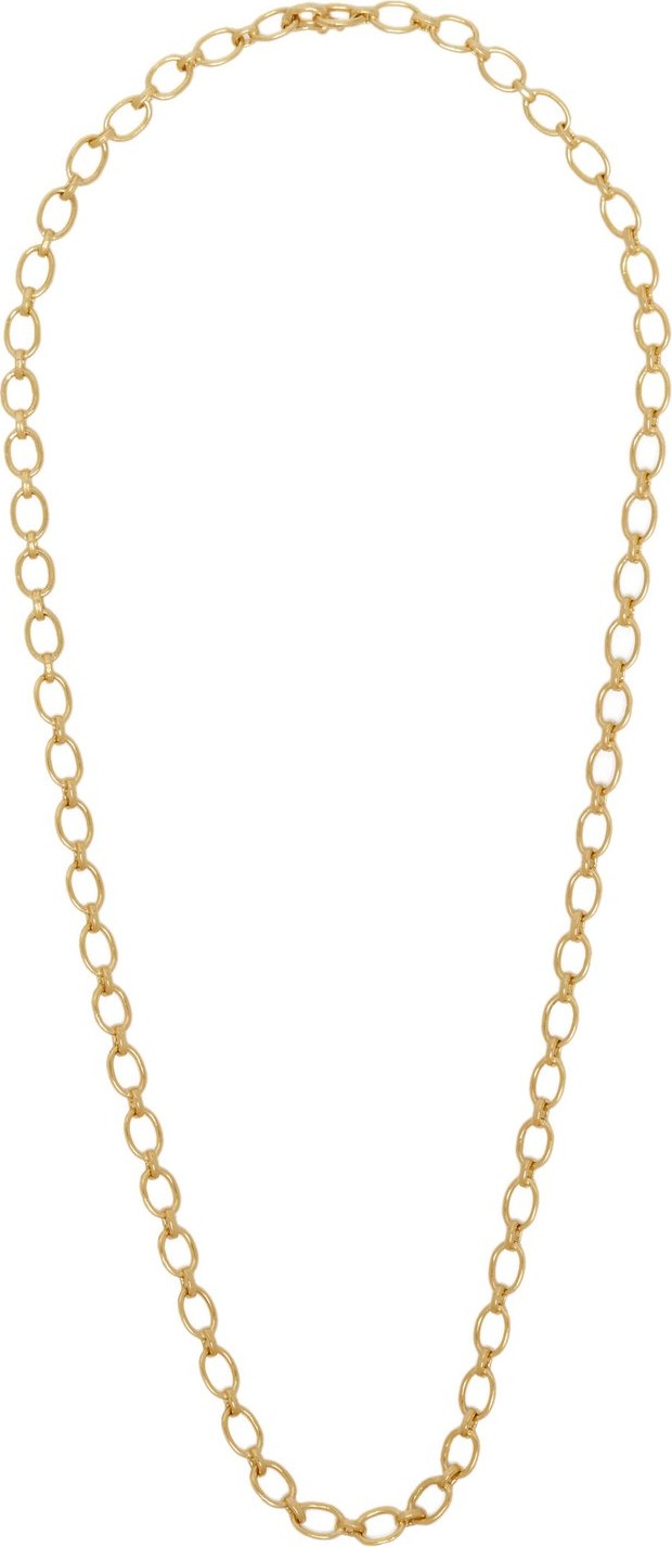 Irene Neuwirth Oval-link 18kt gold necklace