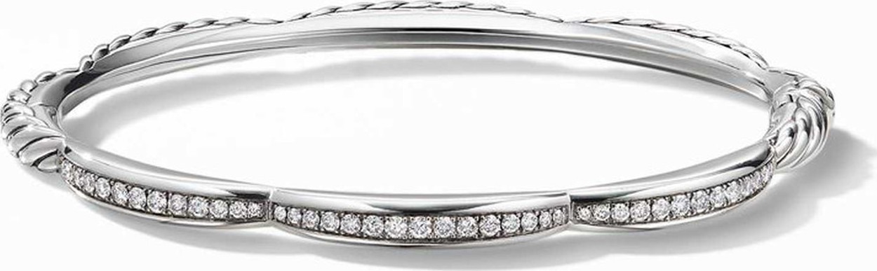 David Yurman Tides 3-Station Bracelet with Diamonds
