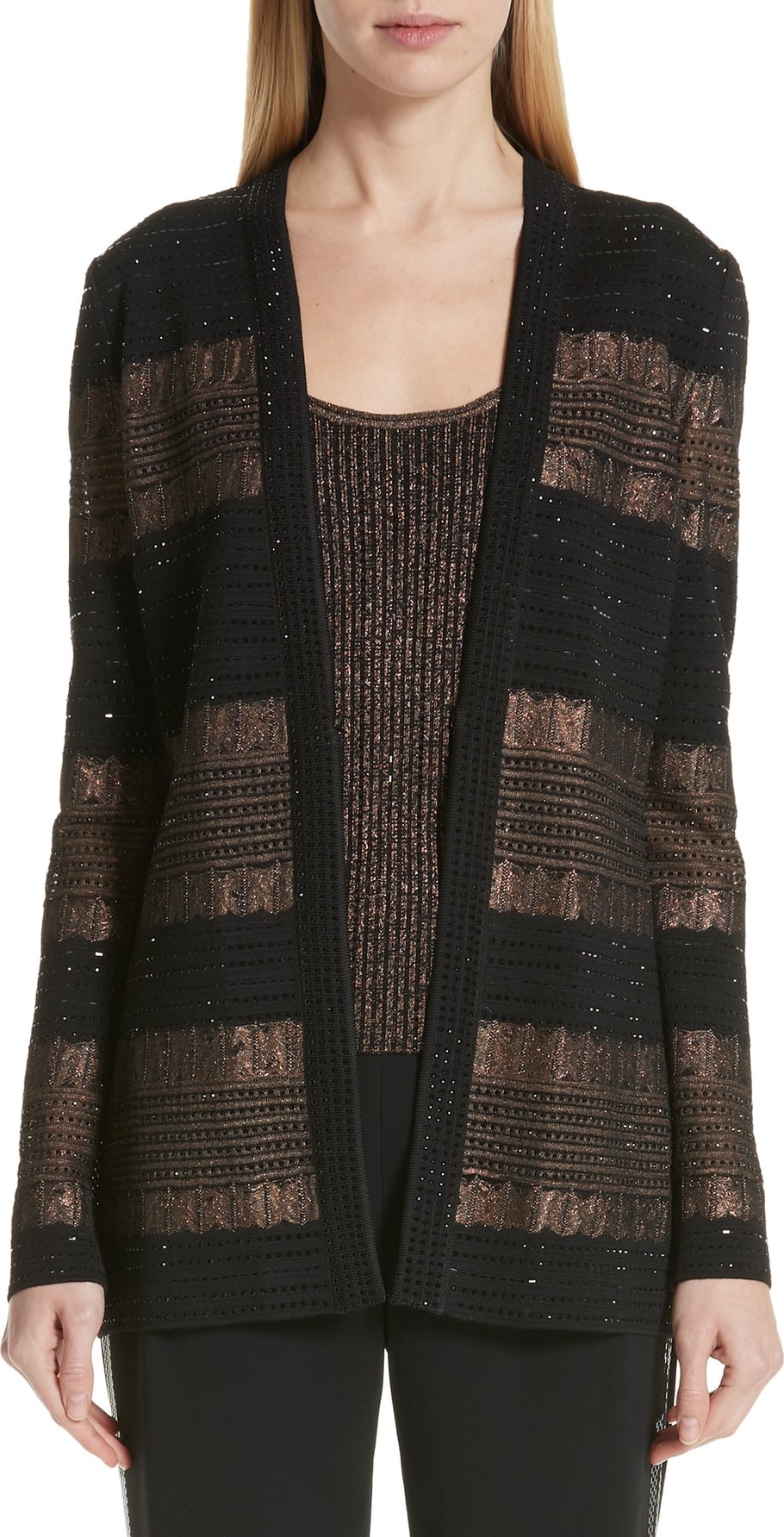 St. John Aubrey Knit Sweater Jacket