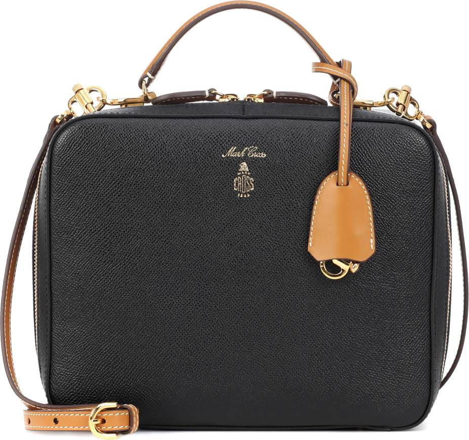 Mark Cross Laura leather shoulder