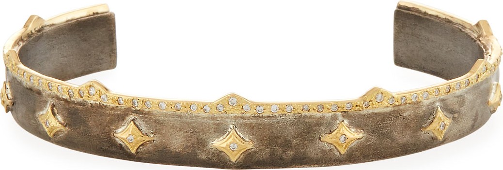 Armenta Old World Diamond Crivelli Cuff Bracelet Armenta Old World Diamond Crivelli Cuff Bracelet