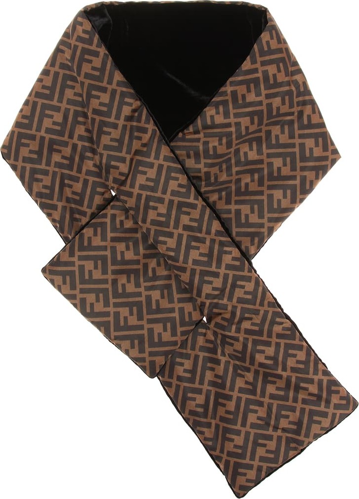 Fendi Reversible printed scarf