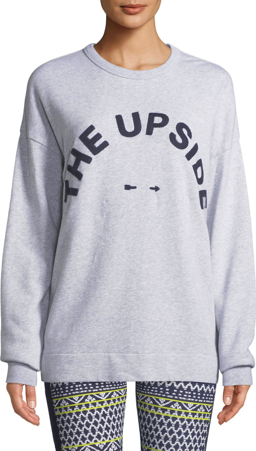 The Upside Club 55 Open-Back Logo Sweatshirt