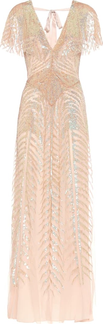 Temperley London Dusk embellished gown