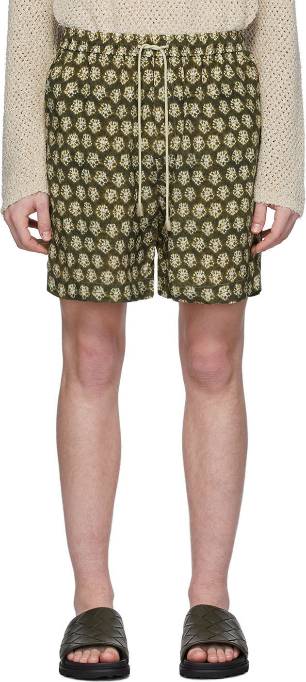 Nanushka Green Doxxi Shorts