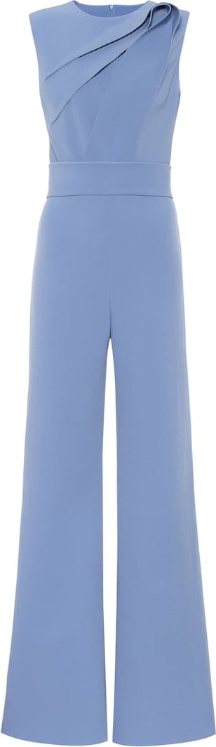 Safiyaa Kayo stretch-crêpe jumpsuit