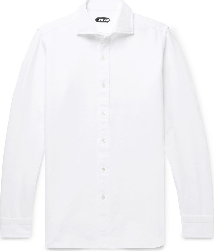 TOM FORD Slim-Fit Cotton-Oxford Shirt
