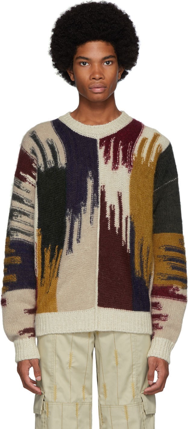 Isabel Marant Multicolor Mohair Drake Sweater