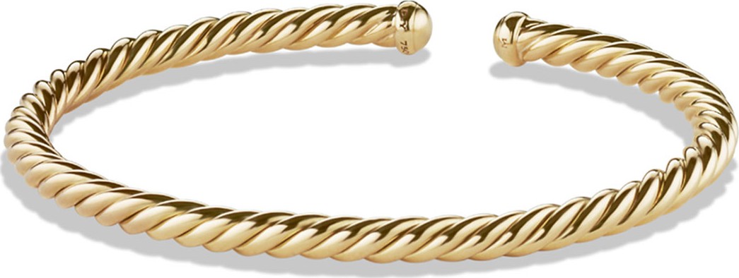 David Yurman Cable Bracelet in Gold