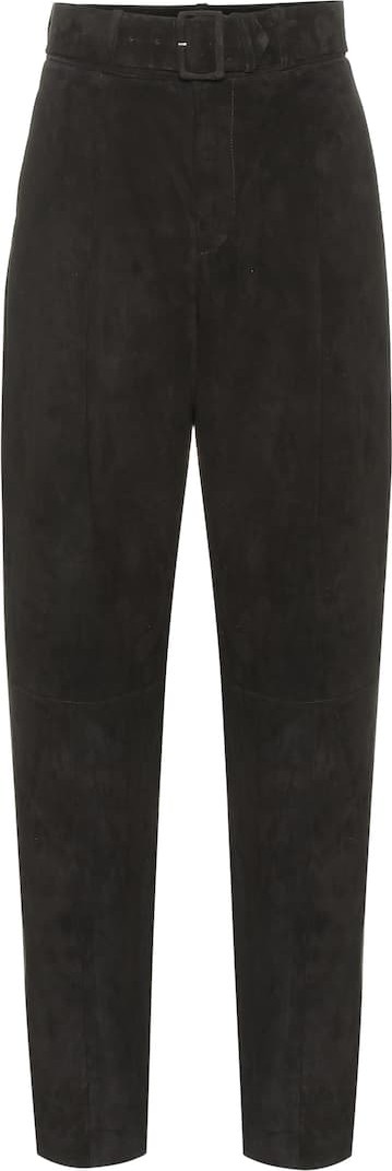 Stouls Murray high-rise suede pants
