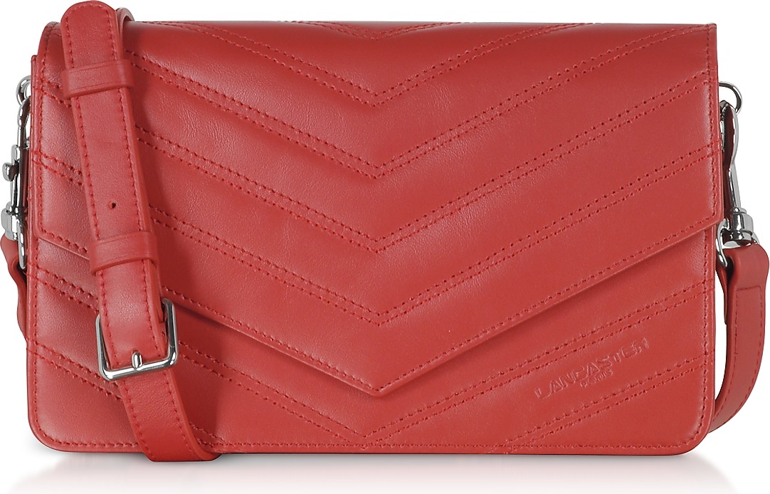 Lancaster Parisienne Matelasse Leather Shoulder Bag