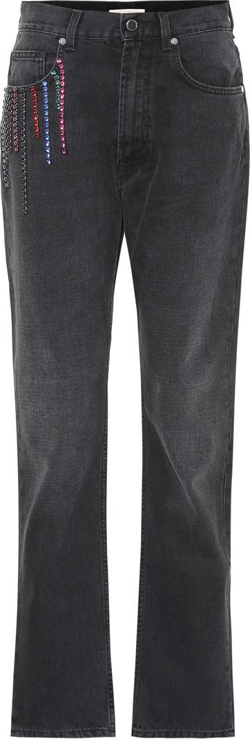 Christopher Kane Embellished straight jeans