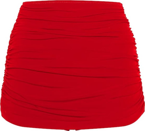 Norma Kamali Bill high-waisted bikini bottoms