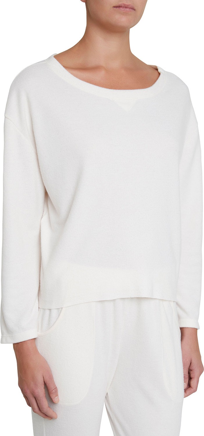 Eberjey Mina Tranquil Long-Sleeve Lounge Top
