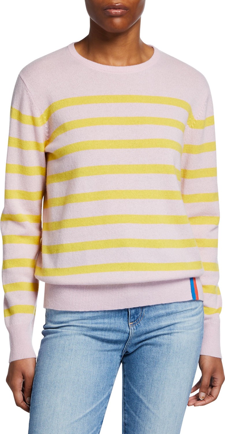 Kule The Skate Striped Cashmere Sweater