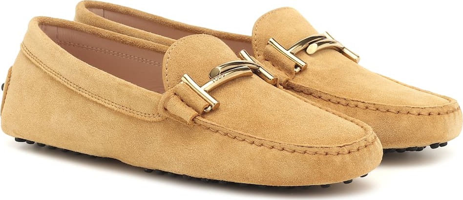 Tod's Gommino suede loafers