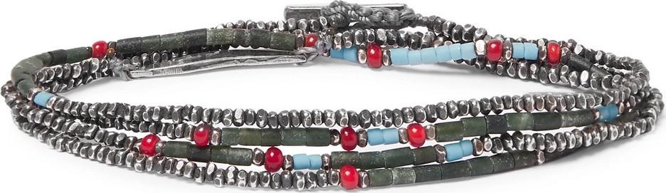 M.Cohen Sterling Silver Beaded Bracelet