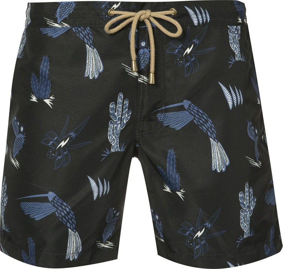 Thorsun patterned swimming trunks