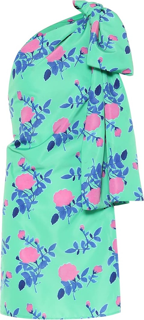 BERNADETTE Josselin floral satin dress
