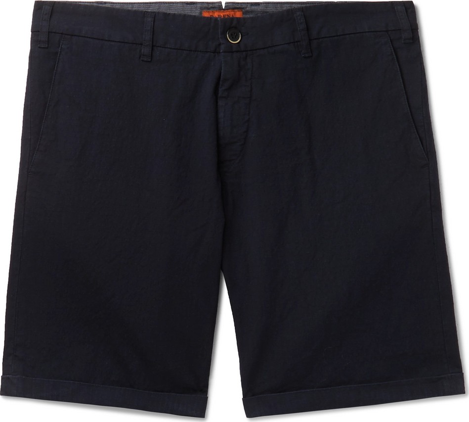 Barena Slim-Fit Cotton-Blend Ripstop Shorts