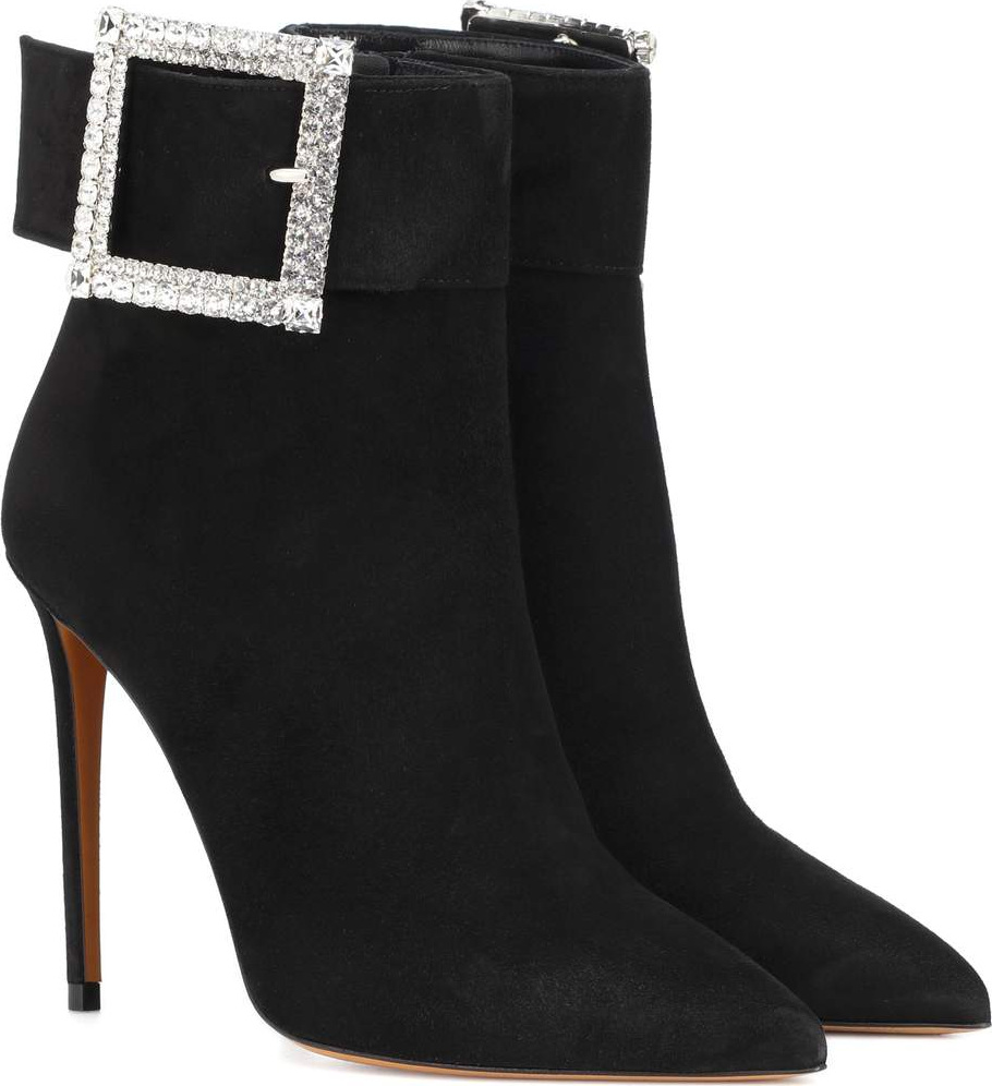 Alexandre Vauthier Yasmin suede ankle boots
