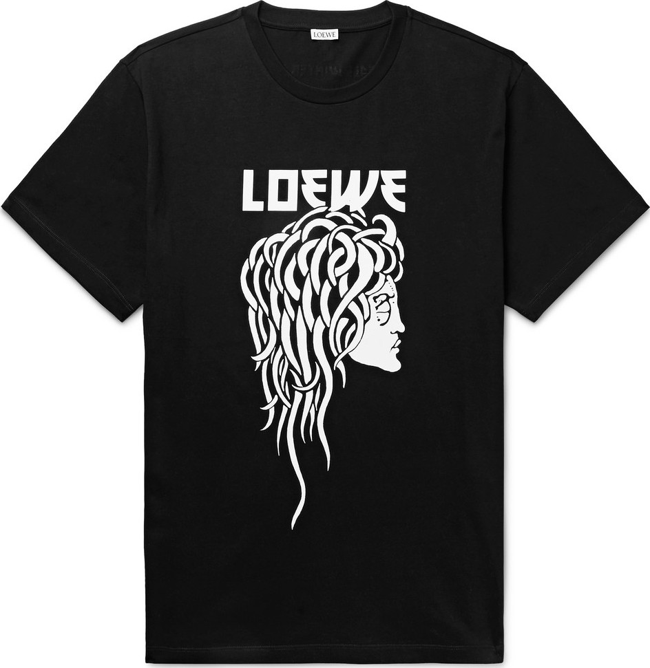 LOEWE Printed Cotton-Jersey T-Shirt