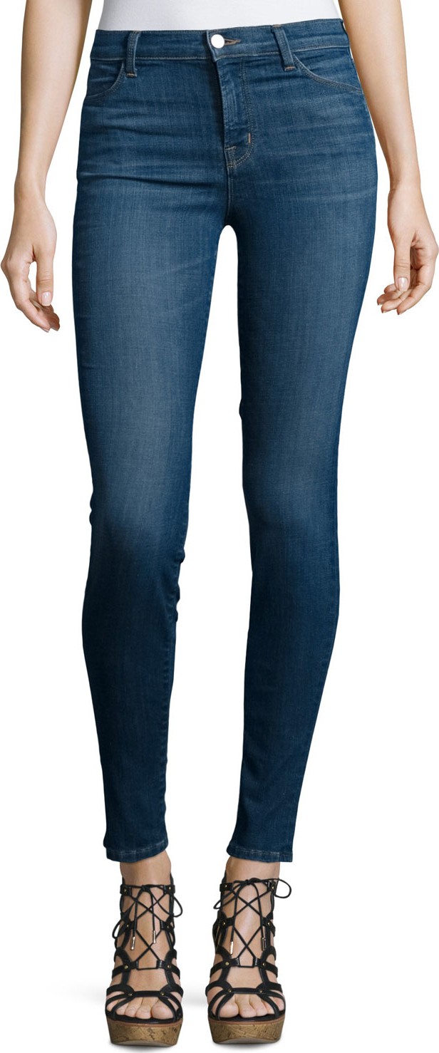 J BRAND Maria High-Waist Skinny Jeans, Activate