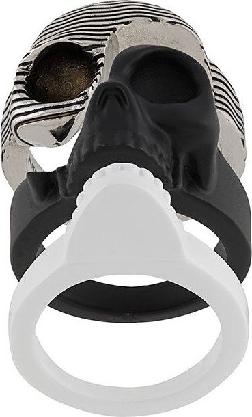 Alexander McQueen - Divided Skull ring