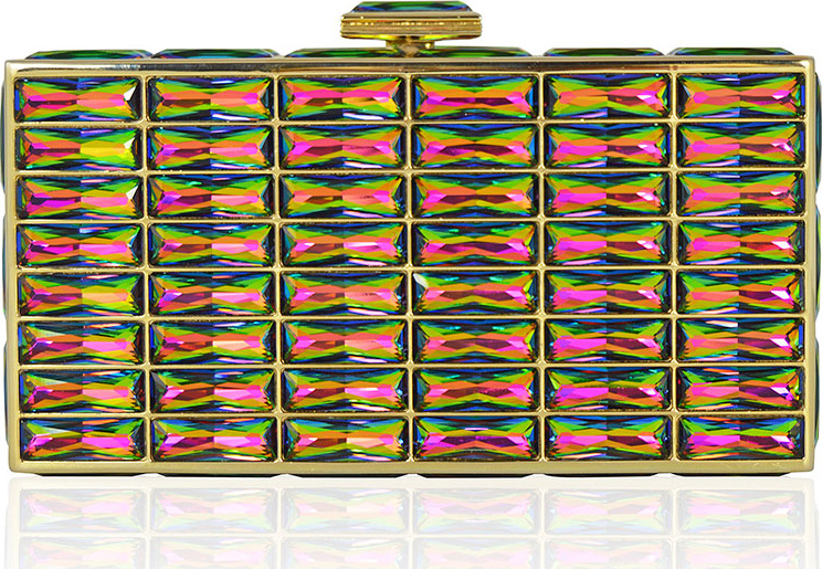 Judith Leiber New Goddess Crystal Clutch Bag
