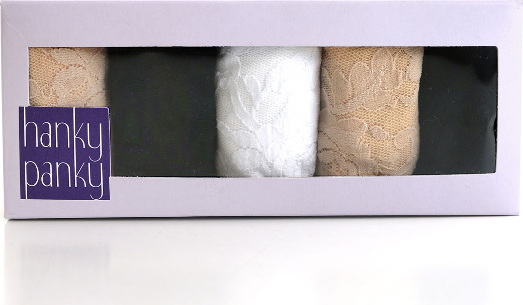 Hanky Panky Five-Pack Original-Rise Thongs