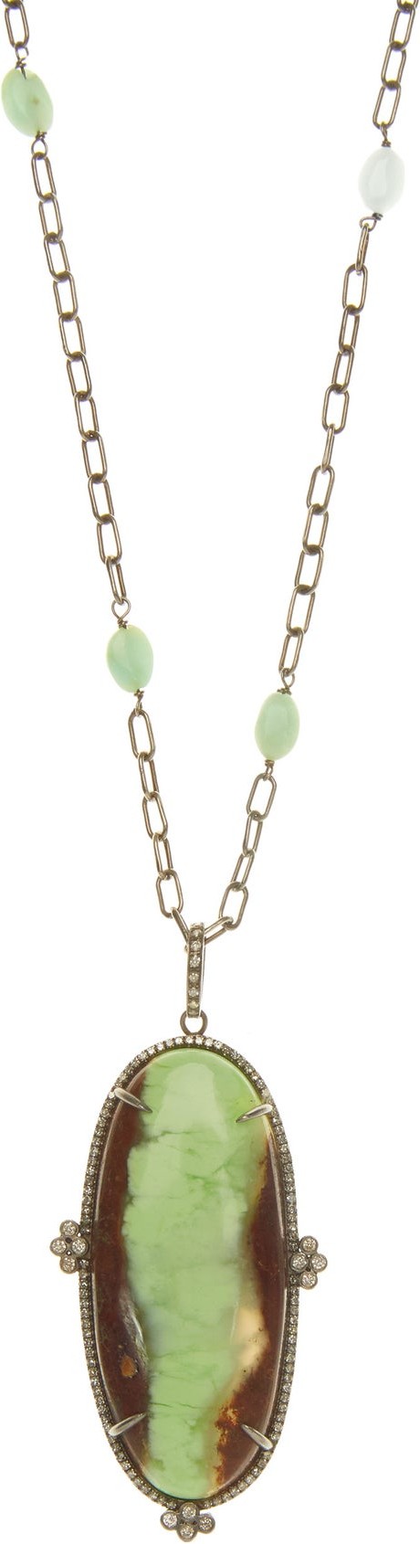 Ileana Makri Earth Tone diamond & sterling-silver necklace