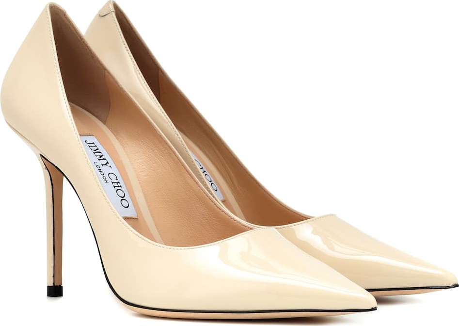 Jimmy Choo Love 100 patent leather pumps