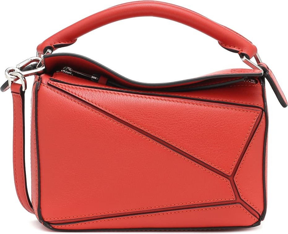 LOEWE Puzzle Mini leather shoulder bag