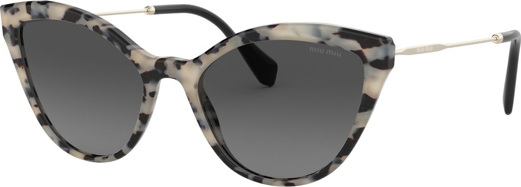 Miu Miu Acetate & Metal Cat-Eye Sunglasses