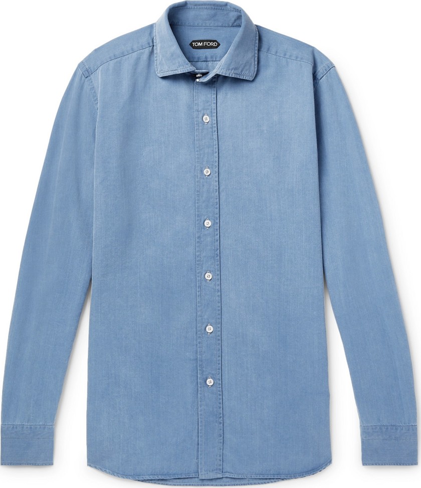 TOM FORD Slim-Fit Denim Shirt