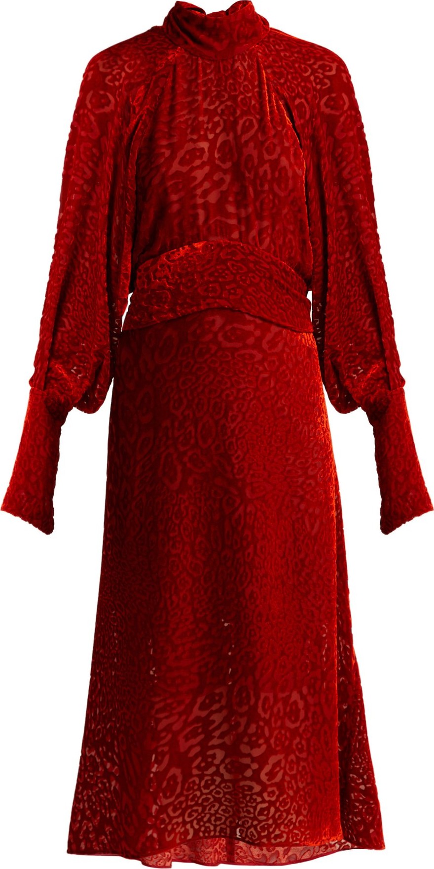 Petar Petrov Daphne tie-neck devoré dress