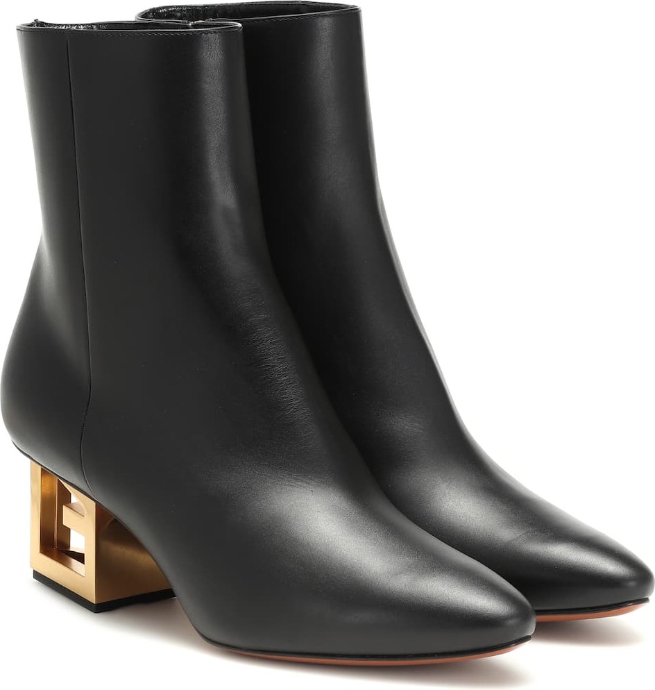 Givenchy G leather ankle boots