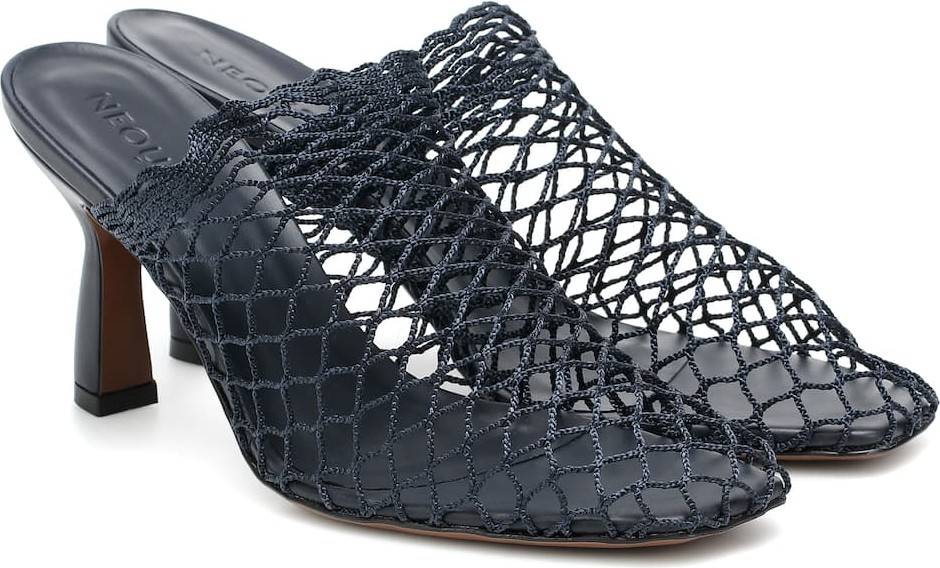Neous Bophy woven mules