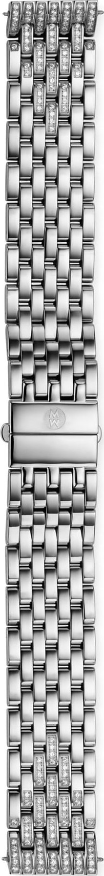 MICHELE 'Deco' 18mm Diamond Bracelet Band