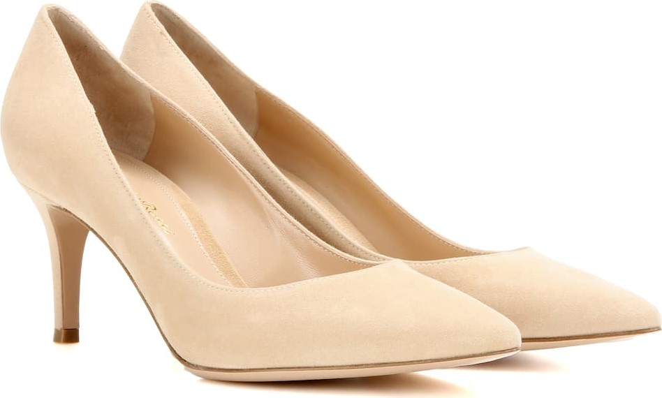 Gianvito Rossi Exclusive to mytheresa.com – Gianvito 70 suede pumps
