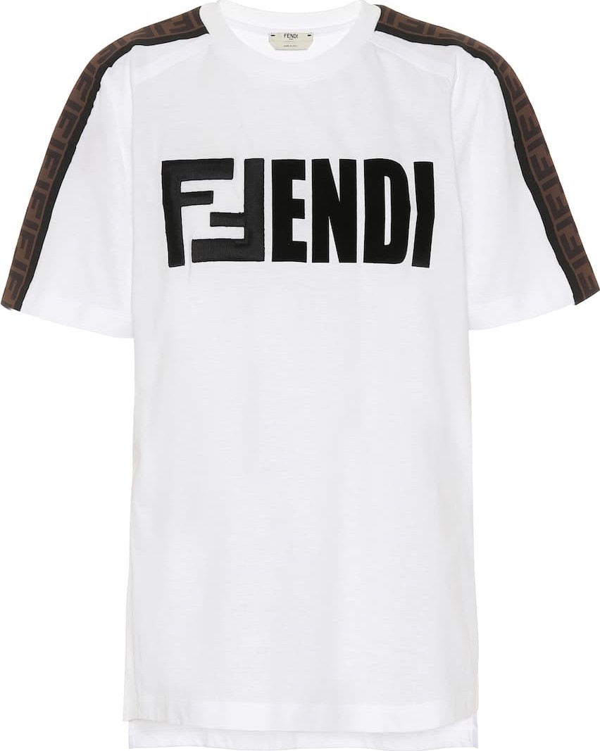 Fendi Logo cotton T-shirt