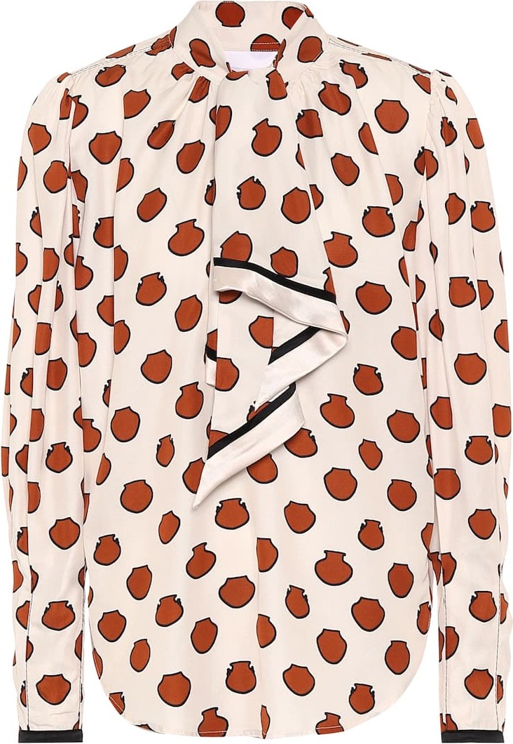 Johanna Ortiz Ancient Anecdotes printed blouse