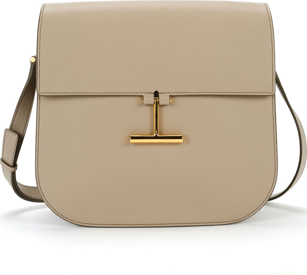 TOM FORD Tara Large Leather Crossbody Bag